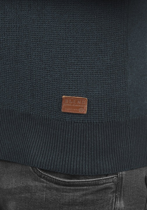 Image du produit Blend Ganbolf Pull En Grosse Maille À Col Camionneur Pull-Over Pour Homme À Col Camionneur 100% Coto (XXL)