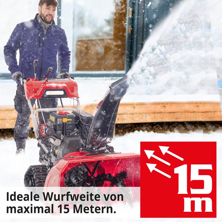 Produktbild Hecht Benzin Schneefräse 9666 (66.50 cm)