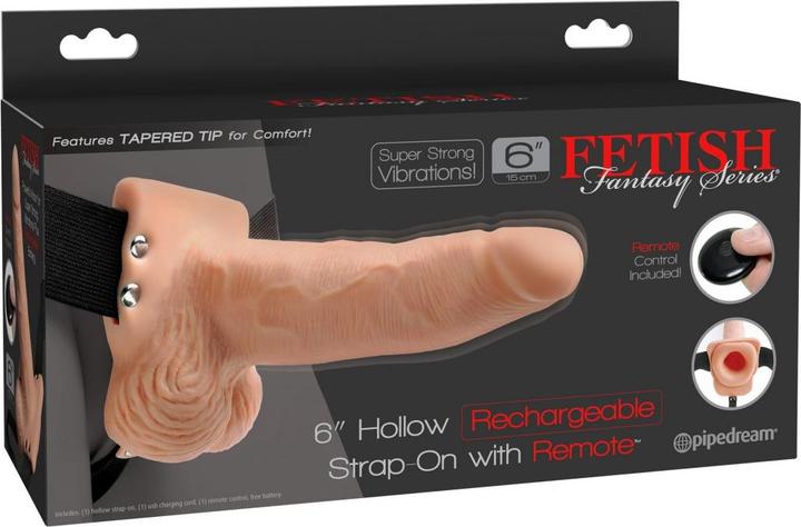 Produktbild Pipedream 6 Zoll RC Strap-On