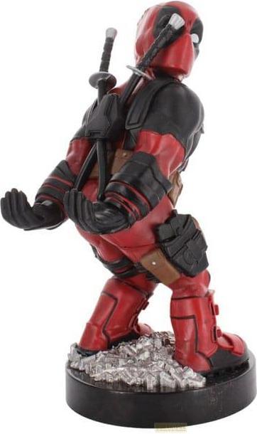 Actual product image Exquisite Gaming Marvel Cable Guys Charging Holder Symbiote Deadpool 3 Bringing Up The Rear 22 cm (PS5)