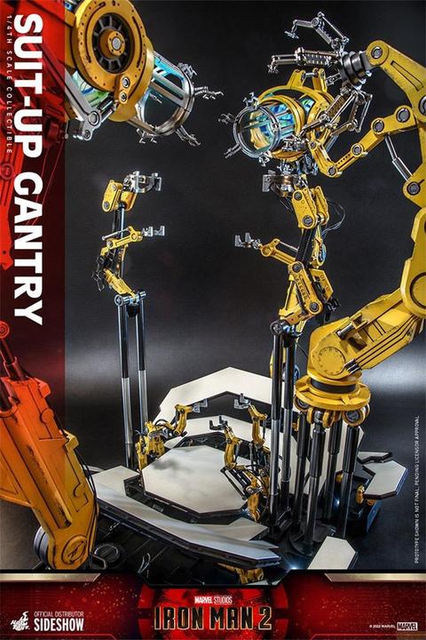 Produktbild Hot Toys Iron Man 2 accessoires pour figurines Accessories Collection Series Iron Man Suit-Up Gantry