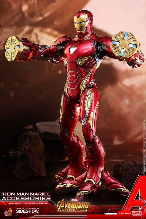 Immagine prodotto Hot Toys Marvel: Iron Man Mk L Set di accessori HT-EX in scala 1:6