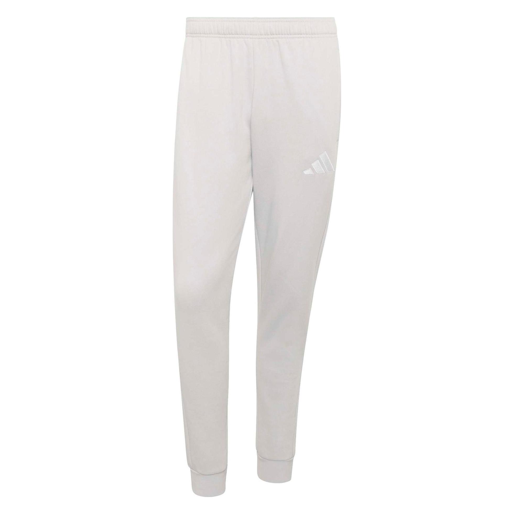 Adidas, Mannen, Sportbroek, Ent26 Sw Pnt - Tmlggr/white (Xxl), Wit, Grijs
