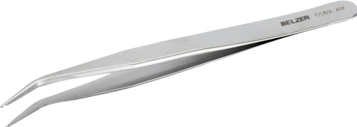 Actual product image Bahco SMD tweezers with profiled tip and 30° bend, SM115-SA, 120 mm