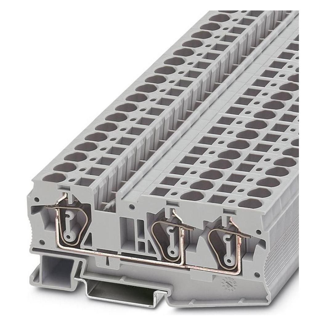Phoenix Contact Durchgangsreihenklemme ST 6-TWIN BU Blau 50 St., Elektronikkabel + Stecker, Blau