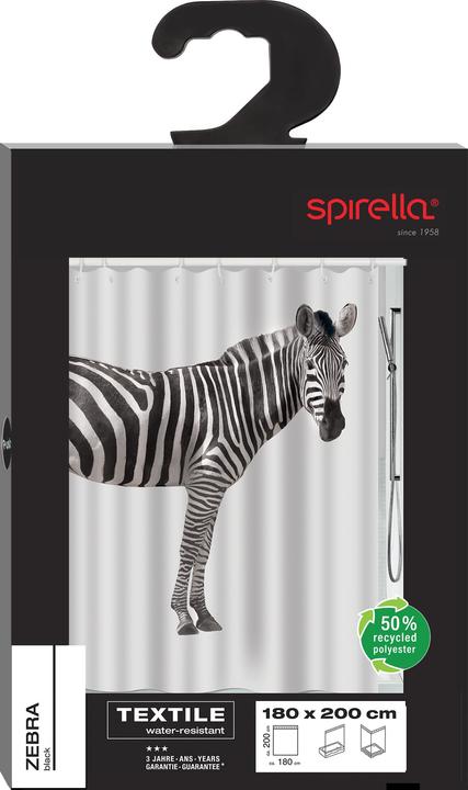 Produktbild spirella Zebra (180 x 200 cm)