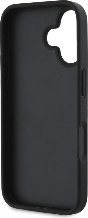 Actual product image DKNY DKHCP16SPRTHSLK iPhone 16 6.1" czarny/black hardcase Texture Pattern Tonal Stripe (Apple iPhone 16)