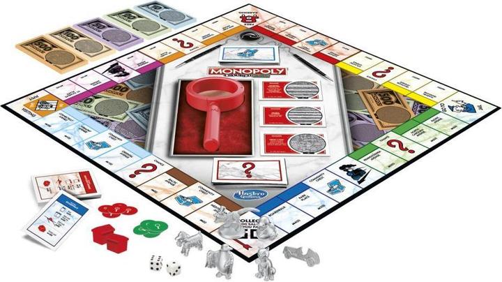 Actual product image Hasbro Monopoly Crooked Cash Board game Economic simulation (Finnish)