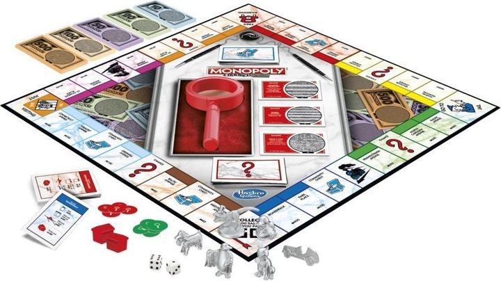 Produktbild Hasbro Monopoly Crooked Cash Board game Economic simulation (Finnisch)