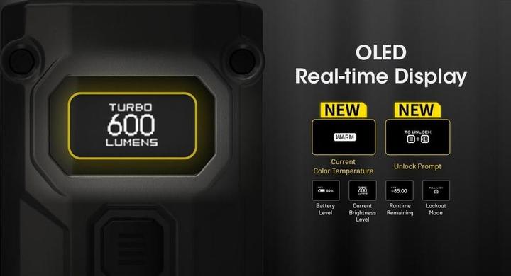 Immagine prodotto Nitecore Luce portachiavi Tini 3 (4.72 cm, 600 lm)