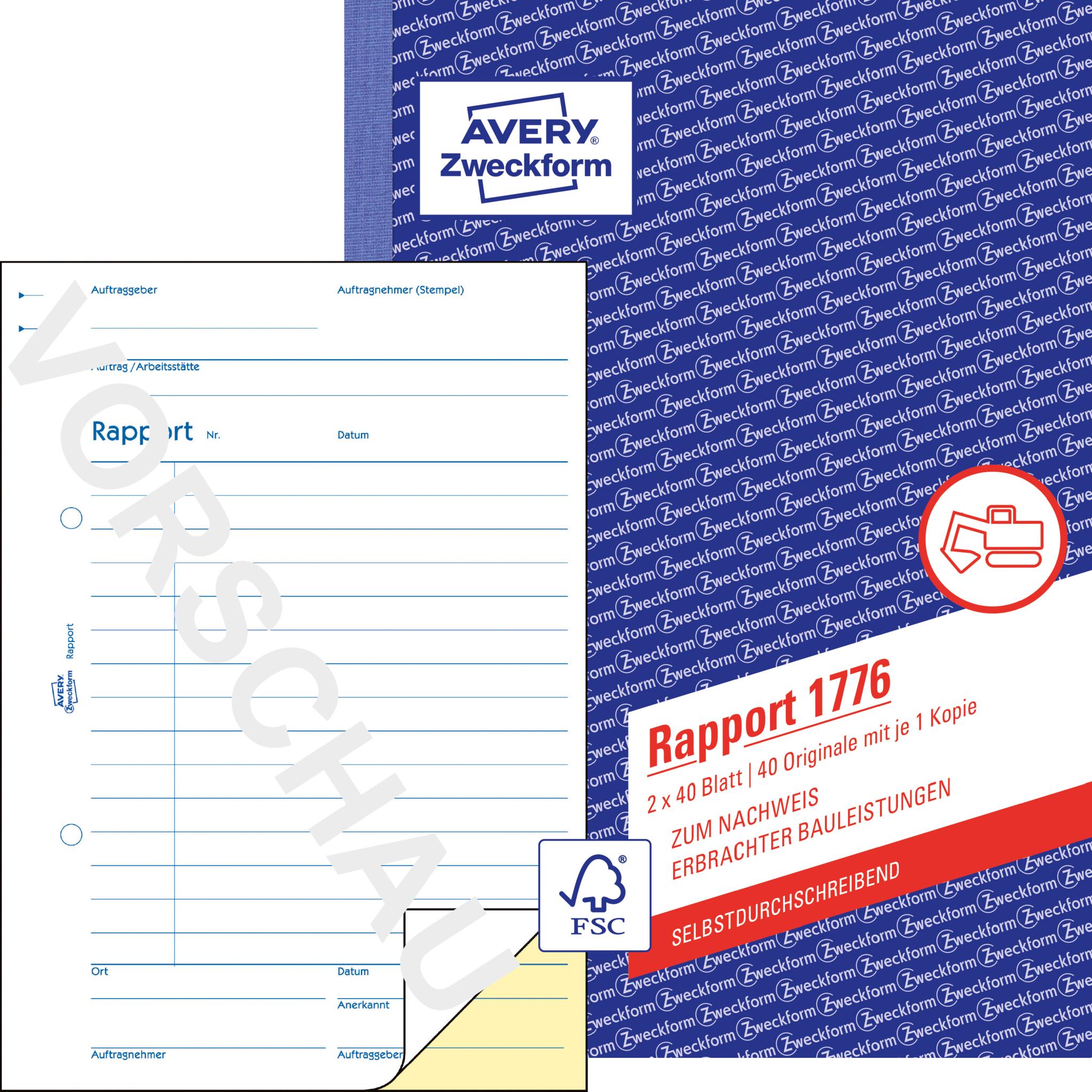 Avery Rapport (40 x) (1776)