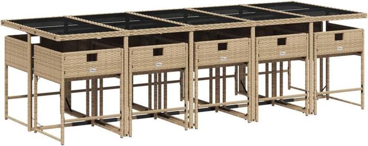 Actual product image vidaXL Garten Essgruppe (275 x 106 x 73 cm)
