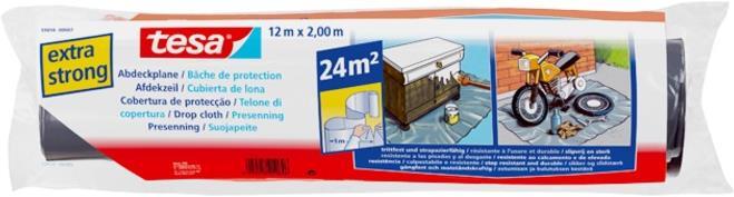 Produktbild tesa EASY COVER Extra Strong Abdeckfolie (12 m, 2000 mm)