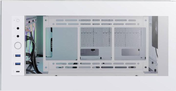 Actual product image Thermaltake Divider 500 TG Snow ARGB White (ATX, mATX, Mini-ITX)
