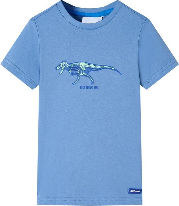 Immagine prodotto VidaXL Maglietta per bambini blu medio 140,Materiale: 100 (140)