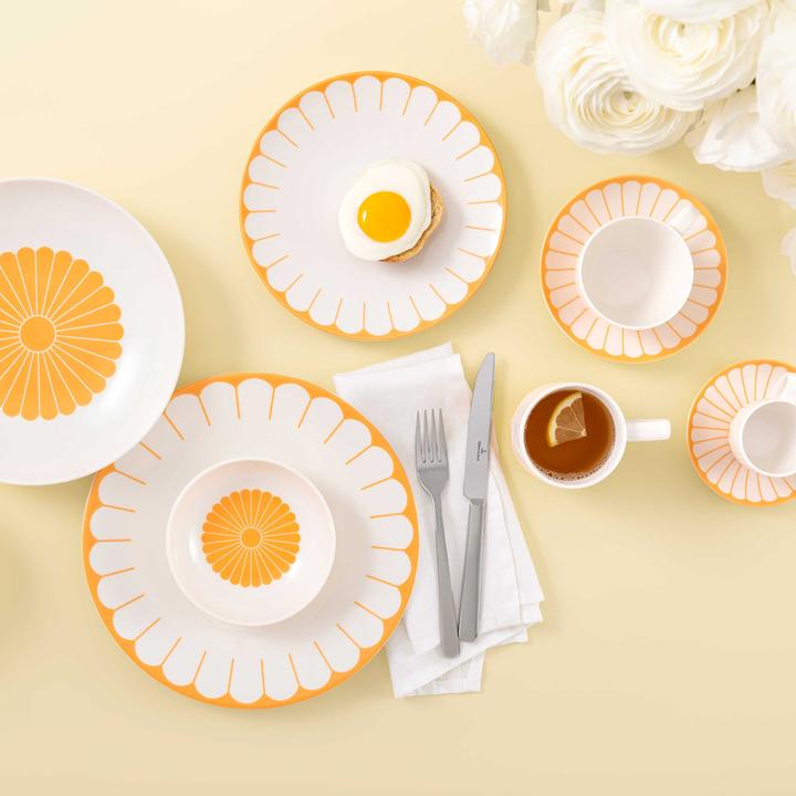 Produktbild Villeroy & Boch Fleur Couleur Kaffeetassen mit Untertassen (160 ml, 6 x)