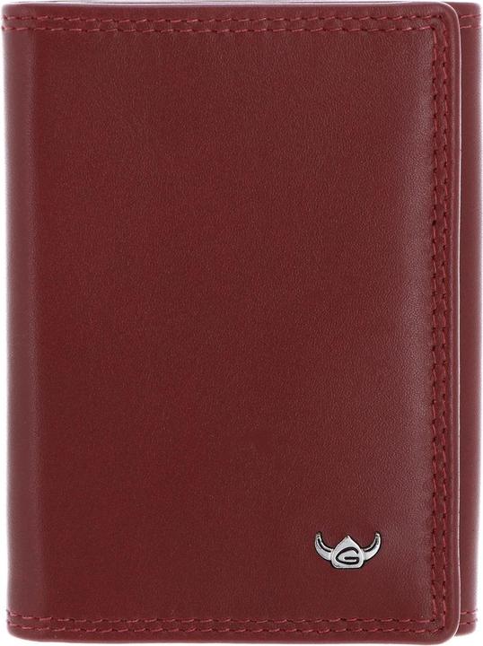 Actual product image Golden Head Polo wallet RFID protection leather 8 cm