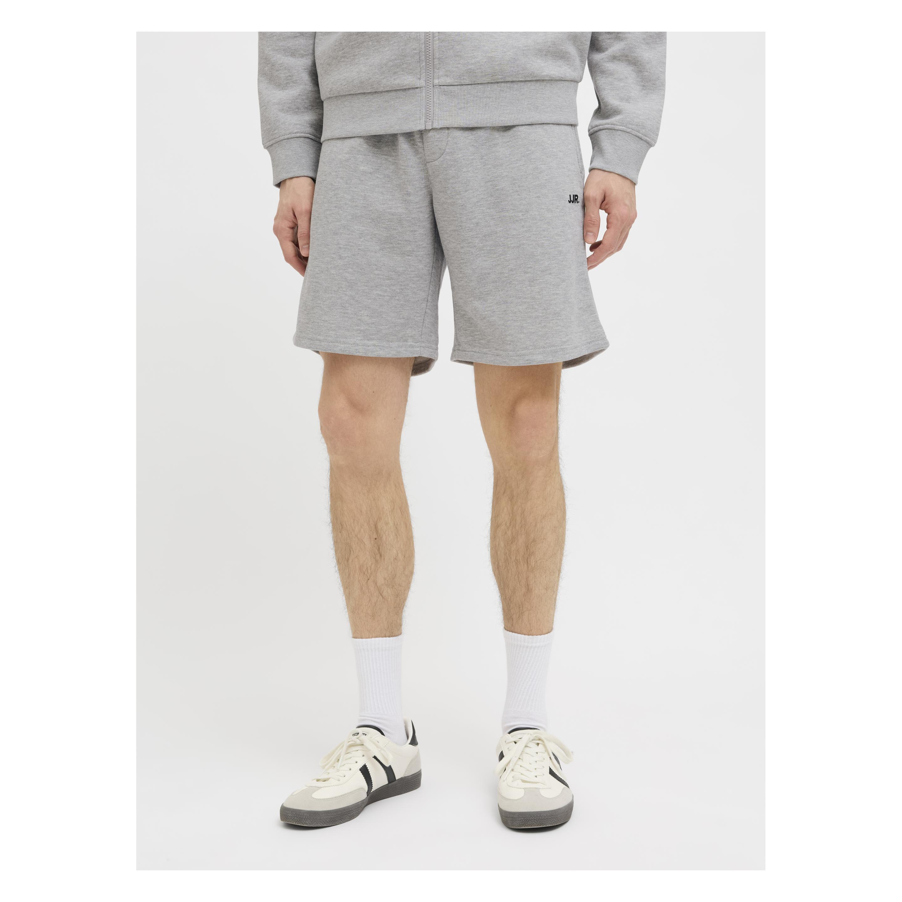 Jack & Jones, Herren, Shorts, Jrebgorm Reg Rebel Logo Sweat Shorts Sn, Grau, (L)