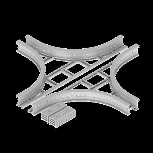 Actual product image Unex 67229-04 Crossover 135x200 R600 from U23X RAL7035 (60 cm)