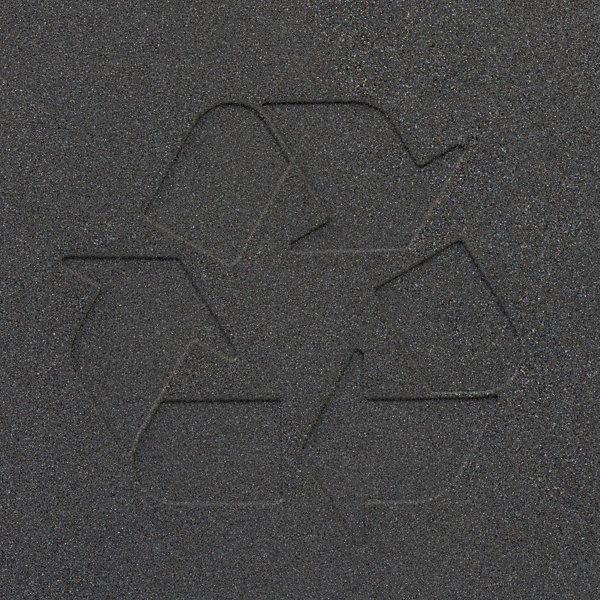 Immagine prodotto ReinigungsBerater Sistema di raccolta differenziata BrickBin, bidone di plastica grigio arancione da 65 L con porta (65 l)