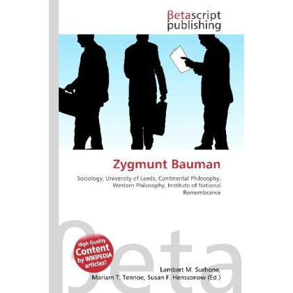 Zygmunt Bauman, Fachbücher