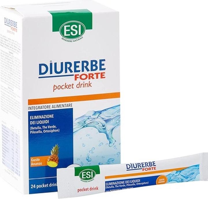 ESI Diurerbe Forte 24 Pocket Drink Taste Pineapple (Körperlotion)