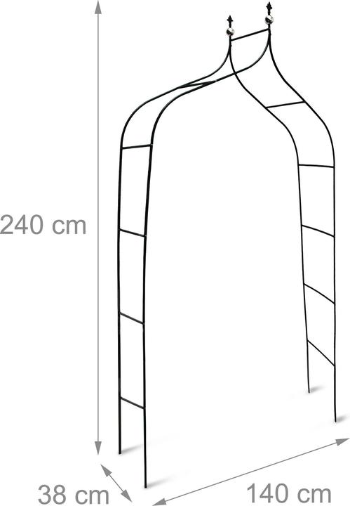 Valori nutrizionali e ingredienti Relaxdays Arco di arrampicata (38 cm, 155 cm)