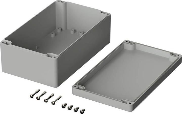 Actual product image Bopla IP65 light grey ABS box,200x120x75mm (Housing)