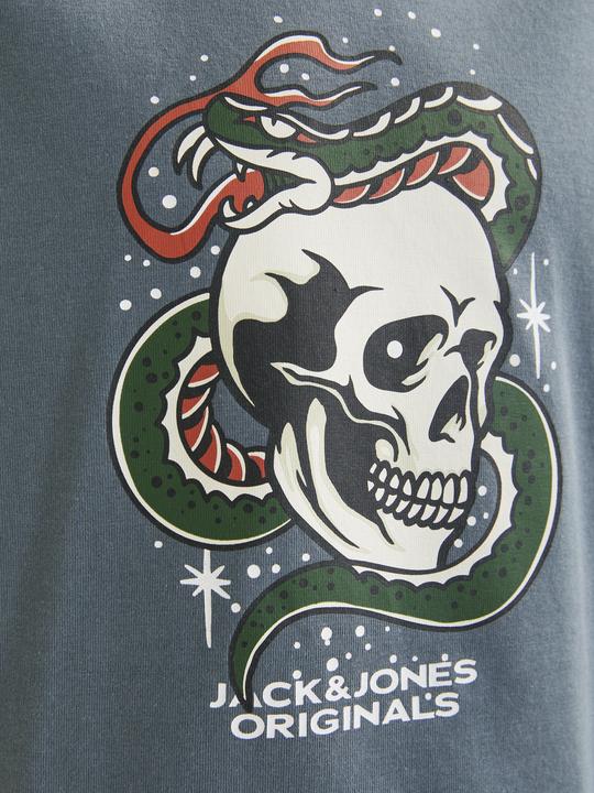 Image du produit Jack & Jones Joranatomy Skull Tee Ss Crew Neck Sn Jnr (152)