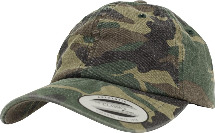 Actual product image Flexfit Low Profile Camo Washed Cap (One size)