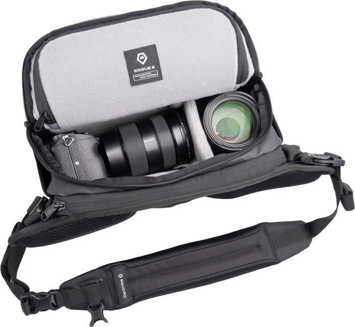 Actual product image Wandrd ROGUE Sling 6L Black V2