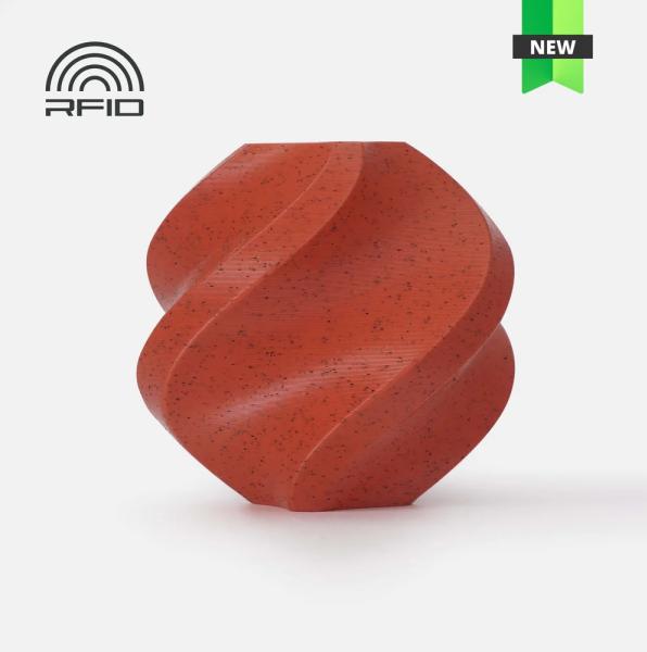 Actual product image Bambu Lab PLA Marble - Red Granite - 1.75mm (PLA, 1.75 mm)