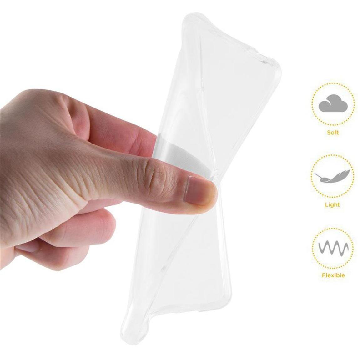 Thumbnail - Cadorabo TPU Ultra Slim AIR Cover (HTC U11), Smartphone Hülle, Transparent