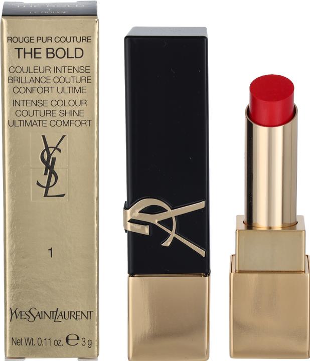 Actual product image Yves Saint Laurent Rouge Pur Couture The Bold Le Rouge 01 (No. 01 - Le Rouge)
