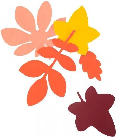 Actual product image My Little Day Paper decoration leaves, autumn (8 pcs.)