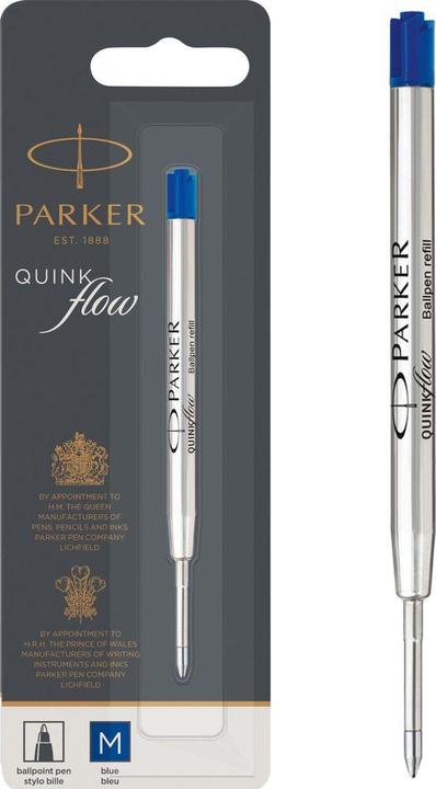 Produktbild Parker Pen Quinkflow M (Blau, 1 mm, 1 Stk.)