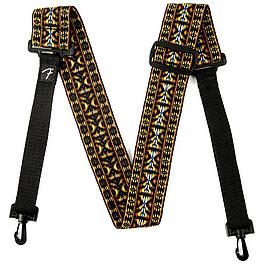 Fender Banjo Strap, red & black, Zubehör Instrumente, Mehrfarbig