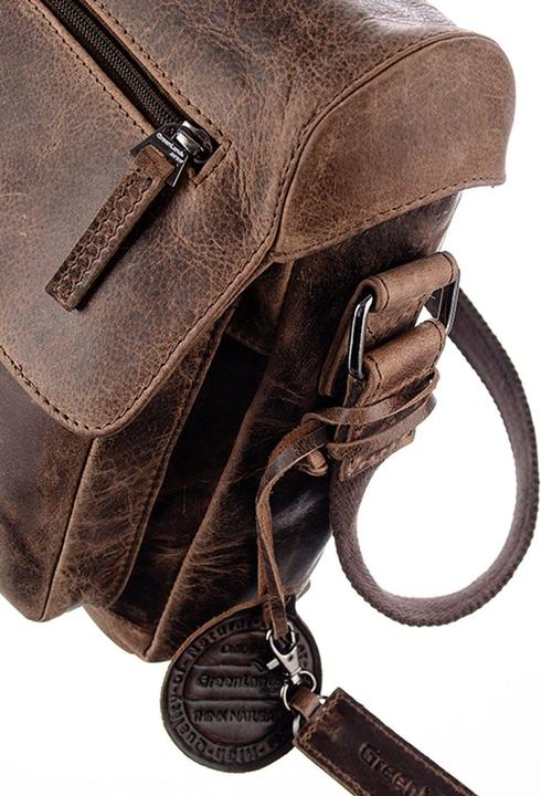 Actual product image Greenland Nature Montana shoulder bag II leather 35 cm