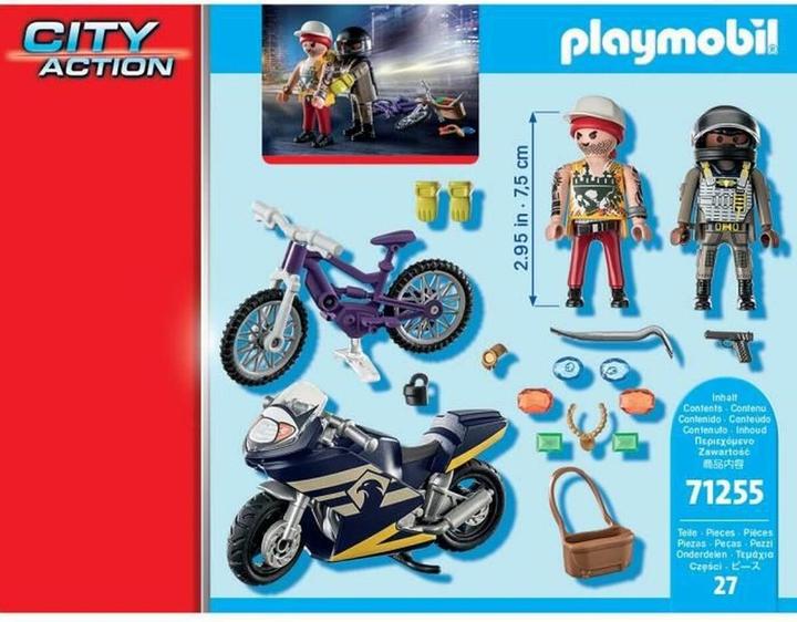 Image du produit Playmobil Starter Pack SEK et voleur de bijoux (71255)