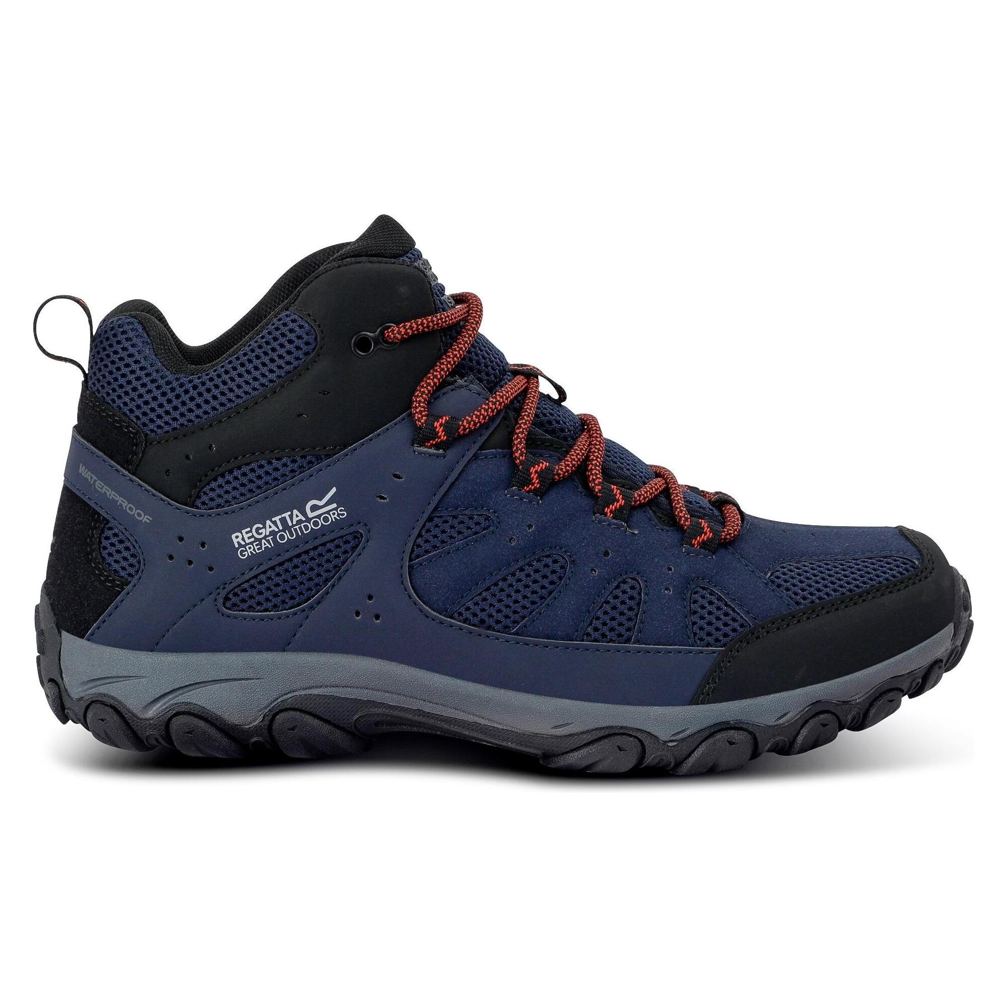 Regatta, Herren, Wanderschuhe, Edgepoint Iv Mid (43), Blau, Braun