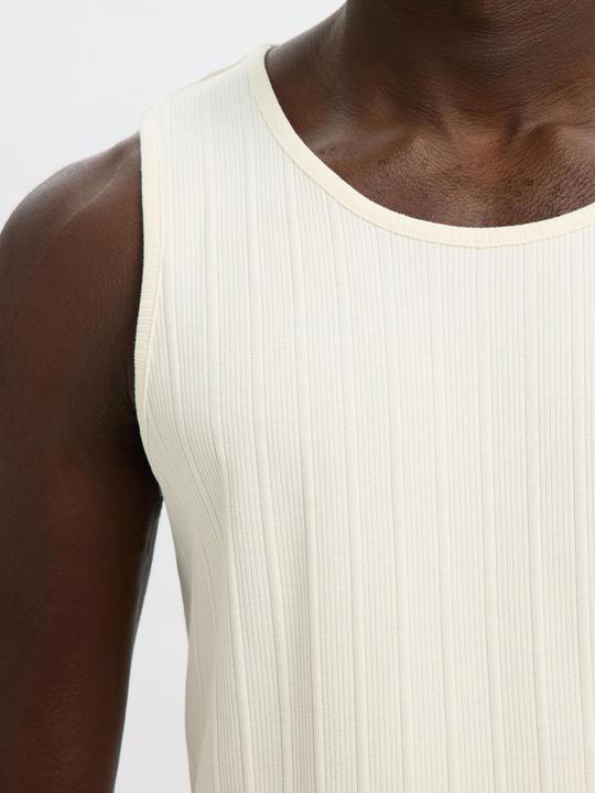 Image du produit Selected Homme Geripptes Baumwoll Tanktop (XXL)