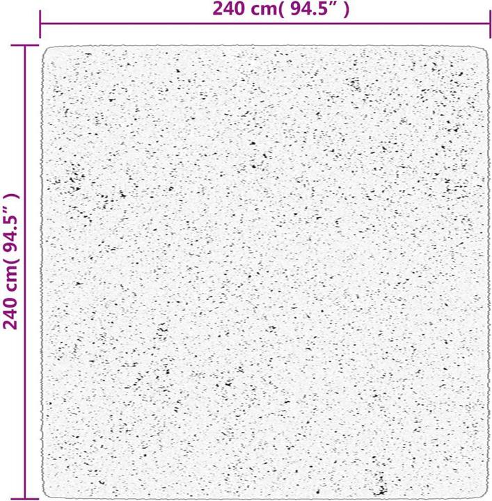 Produktbild vidaXL Teppich (240 x 240 cm)