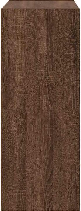 Image du produit VidaXL Armoires avec 2 tiroirs 2 pcs. Aspect chêne brun 60x31x40 cm (60 x 31 x 40 cm)