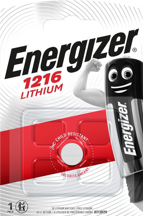 Immagine prodotto Energizer CR1216 Litio (1 pz., CR1216, 25 mAh)