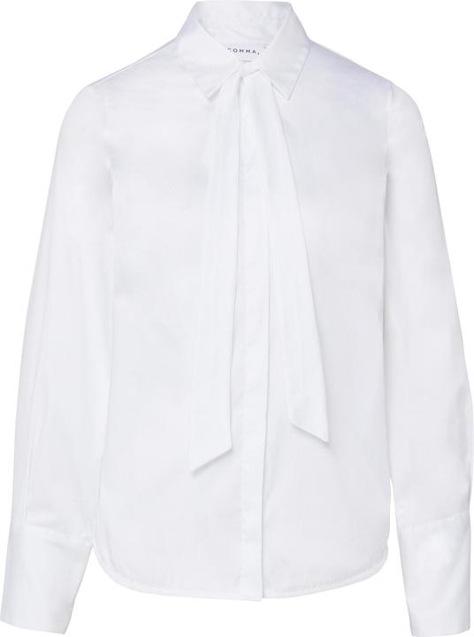 Immagine prodotto Comma Bluse Bluse aus Stretch-Popeline mit abnehmbarem Krawatten-Detail (46)