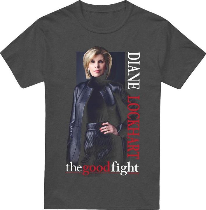 Actual product image The Good Fight Unisex Adult Diane T-Shirt (XXL)