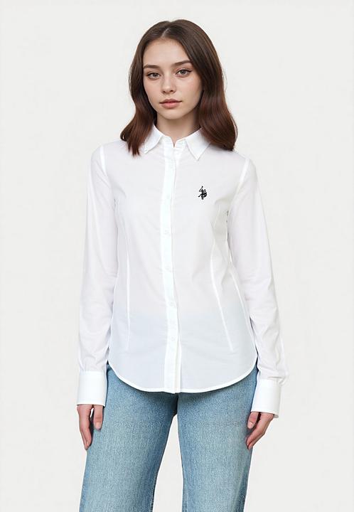 Produktbild U.S. Polo Bluse Langarmhemd Button-Down (L)