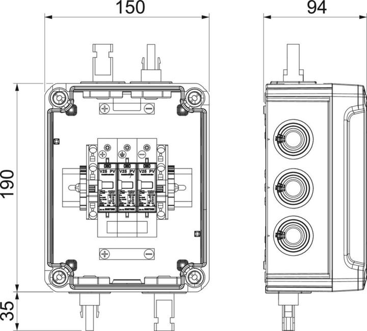 Actual product image OBO Bettermann BETTERMANN PVG-C1000S100