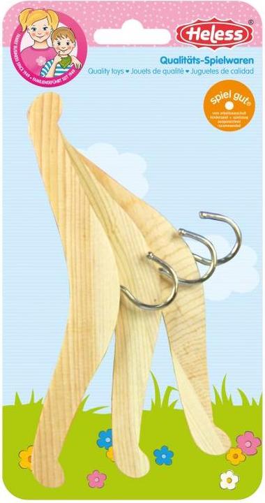 Immagine prodotto Heless Poppen Kledinghangers, 3st.