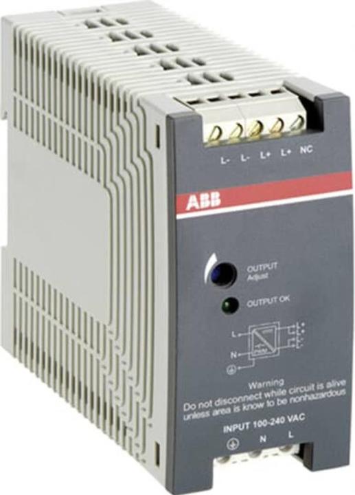 Image du produit ABB ALIM A DECOUPAGE RAIL DIN 24V/2A AJUST.